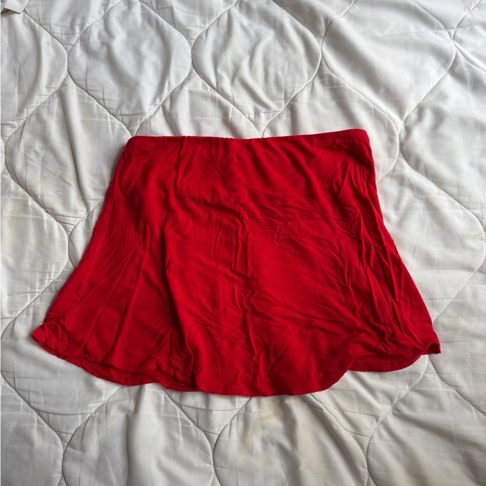 Red Women's Tube Top